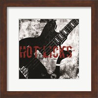 Framed 'Hot Licks Guitar' border=