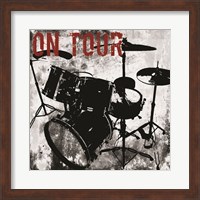Framed On Tour Drums