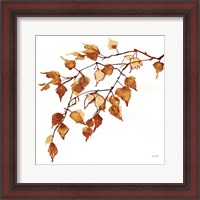 Framed 'Colors of the Fall VIII' border=