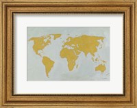 Framed Golden World