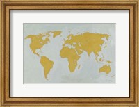 Framed Golden World