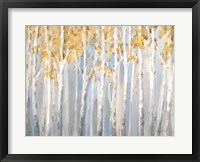 Framed Golden Birches