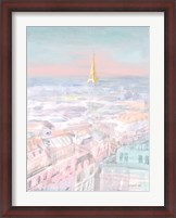 Framed Pastel Paris VI