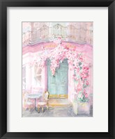 Framed Pastel Paris IV