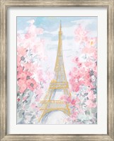 Framed Pastel Paris III