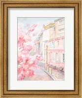 Framed Pastel Paris II