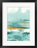 Blue Saffron I Framed Print