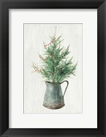 Framed White and Bright Christmas Tree II