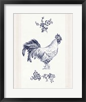 Summer Chickens I Framed Print