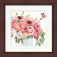 Framed Boho Bouquet  XIII