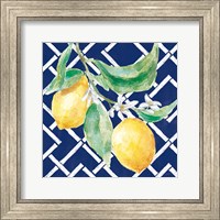 Framed Everyday Chinoiserie Lemons I