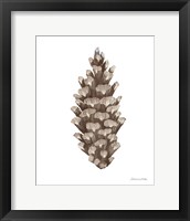 Framed Peace and Joy Pinecone