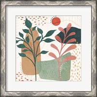 Framed 'Abstract Blossom III' border=