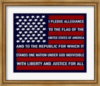 Framed Pledge Allegiance