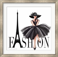 Framed Paris Fashion