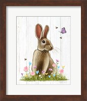 Framed Easter Rabbit