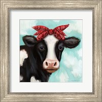 Framed Cow Girl