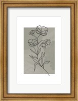 Framed Sage Floral