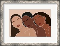 Framed Three Women