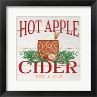 Framed Hot Apple Cider