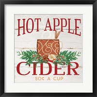 Hot Apple Cider Framed Print