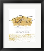 Framed Grit