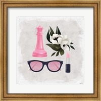 Framed Queen Stuff - Pink