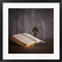 Framed Bible Still Life