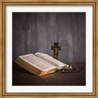 Framed Bible Still Life