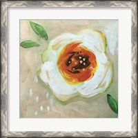 Framed White Flower