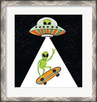 Framed UFO Alien