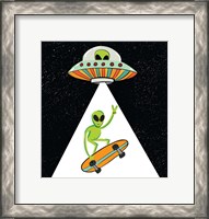 Framed UFO Alien