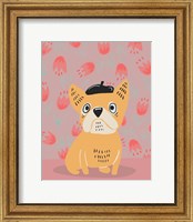 Framed French Bulldog