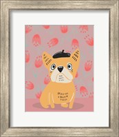 Framed French Bulldog