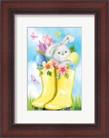 Framed Bunny Boots