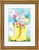 Framed Bunny Boots