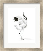 Framed Dancing Bird I
