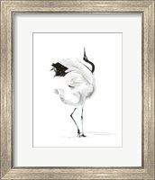 Framed Dancing Bird I