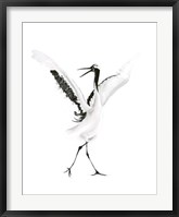 Framed Dancing Bird II