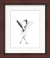Framed Dancing Bird II