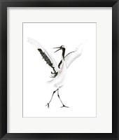 Framed Dancing Bird II