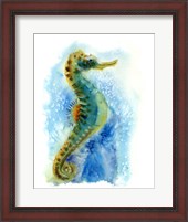 Framed Seahorse I
