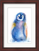 Framed Colorful Penguin