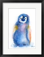 Framed Colorful Penguin