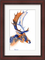Framed Colorful Caribou
