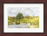 Framed Marshy Wetlands No. 1