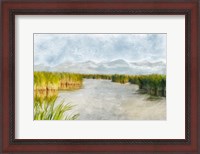 Framed Marshy Wetlands No. 3