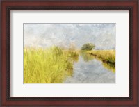 Framed Marshy Wetlands No. 5