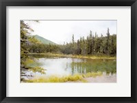 Framed Mountain Lakeshore No. 3