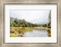 Framed Mountain Tranquility No. 2